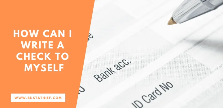 Can I Write a Check to Myself? security analysis