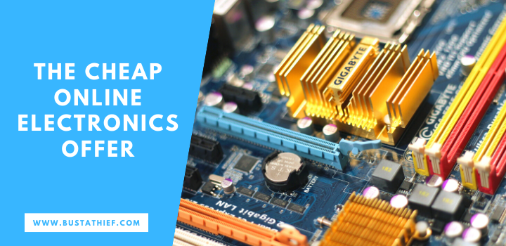 Cheap Electronic Products Scam security analysis
