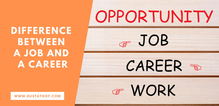Difference Between Job and Career security analysis