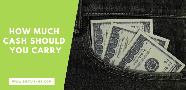 How Much Cash Should I Carry for Daily Spending or Traveling? security analysis