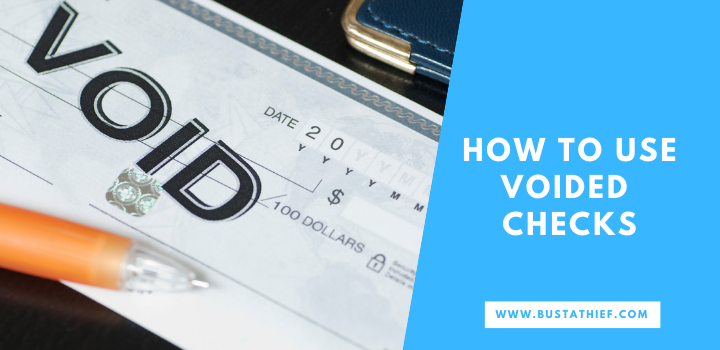 What Is A Voided Check? security analysis